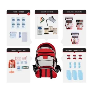 3 Person Necessity Survival Kit, Backpack