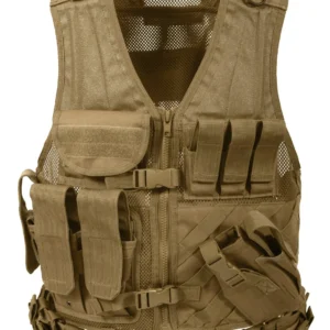 Cross Draw MOLLE Tactical Vest