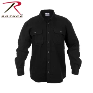 Heavy Weight Solid Flannel Shirt