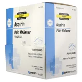 Aspirin Pain Reliever, HART Health, 500/box (250/2's)