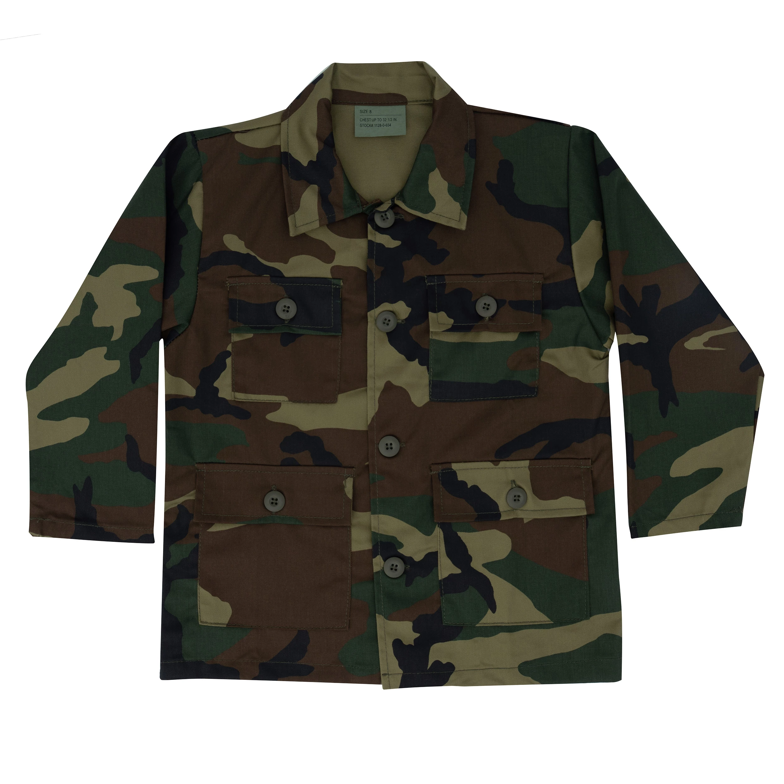 Rothco Kids Camo BDU Shirt