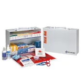 2 Shelf First Aid ANSI B+ Metal Cabinet, with Meds