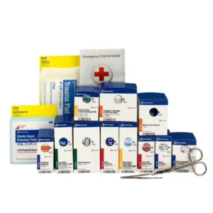 Medium Metal Smart Compliance Food Service Refill Pack, ANSI A