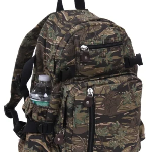 Vintage Canvas Compact Backpack-Color as shown