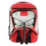 Elite Multi-pocket Hikers Backpack, Red