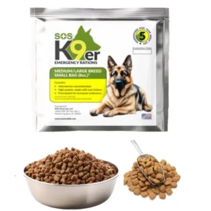 Grab and Go Pet Food Ration, Dog, 8oz Pack