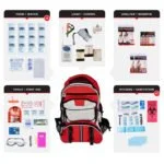 2 Person Essential Survival Kit, Backpack