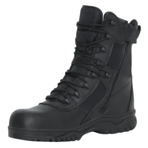 Forced Entry Tactical Boot With Side Zipper & Composite Toe - 8 Inch