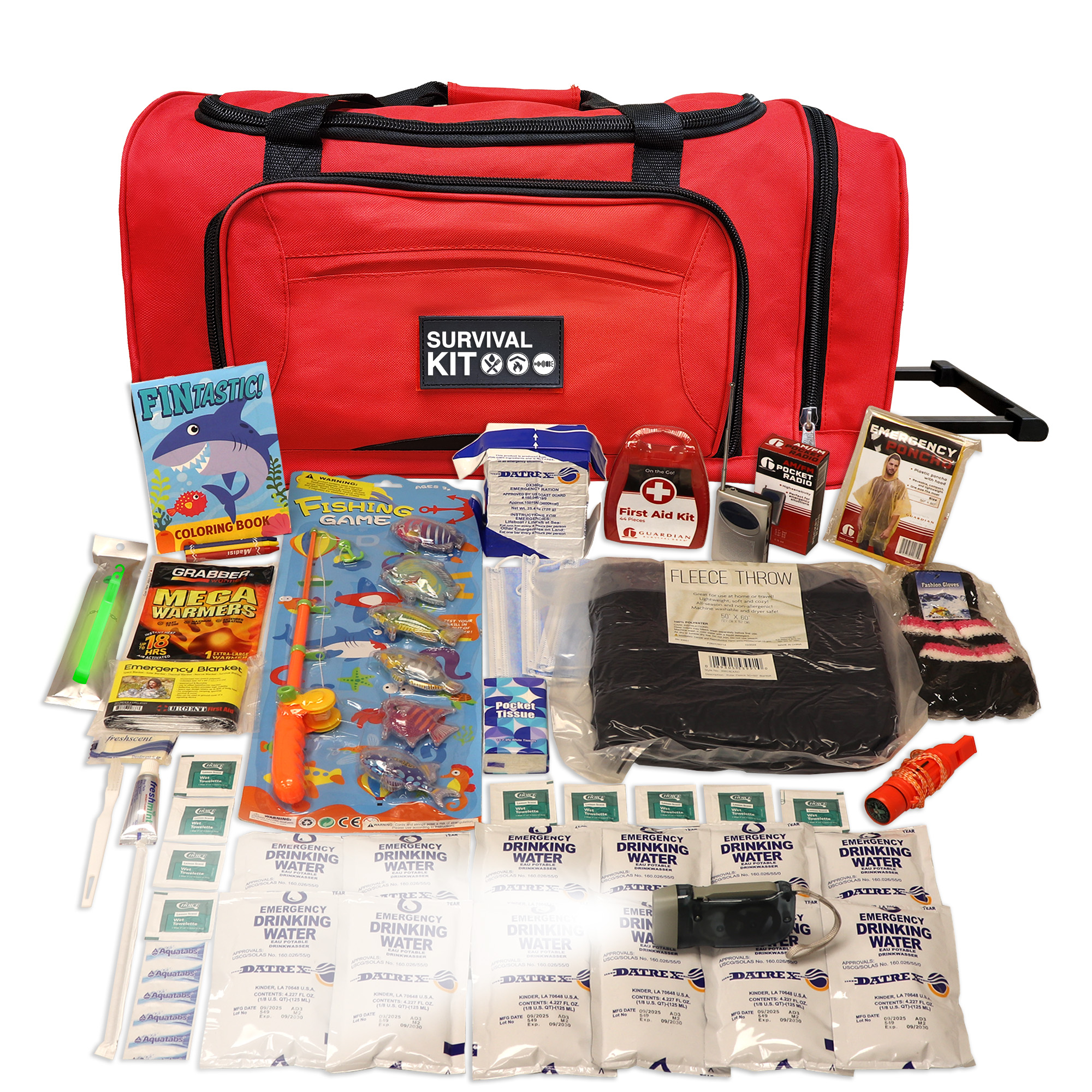 Children’s Survival Kit, Rolling Bag