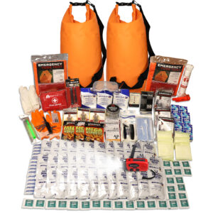 3 Person Comfort Survival Kit, Dry Bag