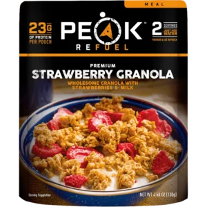 Strawberry Granola Serves Two