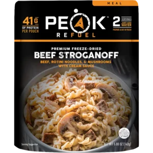 Beef Stroganoff Serves Two