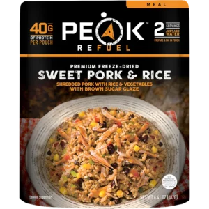 Sweet Pork & Rice Serves Two