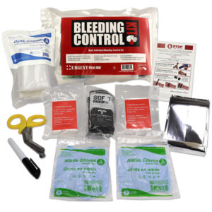 Personal Bleeding Control Kit in Vacuum Bag – Stop the Bleed Kit