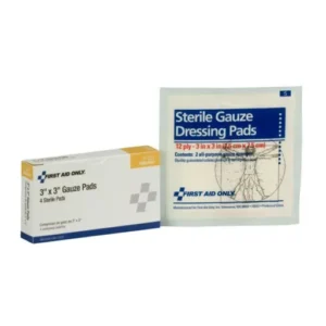 Gauze Dressing Pad, 3" x 3" - 8 per box