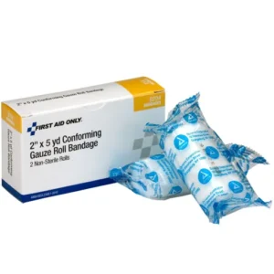 Conforming Gauze Roll Bandage, Non-Sterile 2" x 4.1 yds - 2 per box