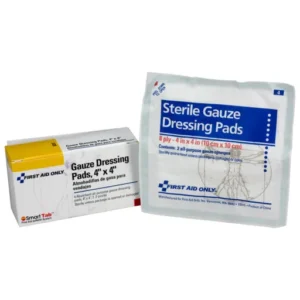 Dressing Pad, Gauze, 4" x 4" - 4 per box