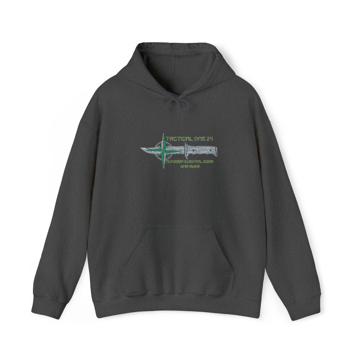 Compass Knife Graphic Hoodie — Tactical One 2.1 Outdoor Adventure Sweatshirt