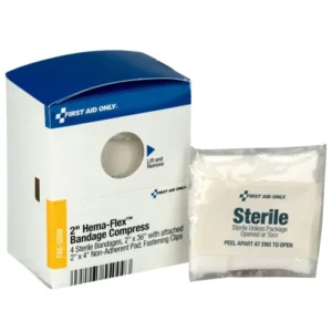 2" Hema-Flex Bandage Compress, 4 Per Box