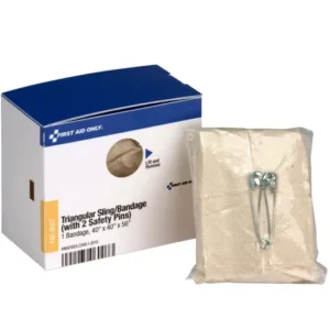 40" Triangular Bandage with 2 Safety Pins, 1 each