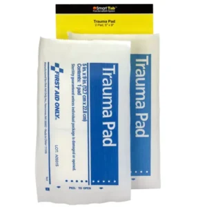 5" X 9" Trauma Pad, 2 Per Bag