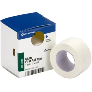 Cloth First Aid Tape, 1" x 5 yard, 1 roll