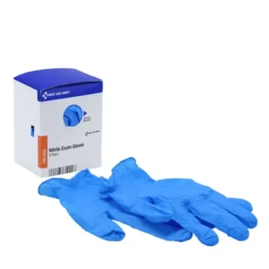 Nitrile Exam Gloves, Large, 4 Pairs Per Box