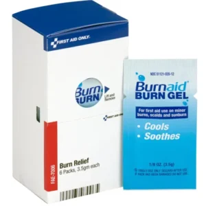 3.5g Burnaid Burn Gel Packets, 6 each