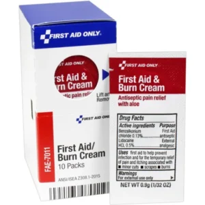 First Aid / Burn Cream Packets, 10 each