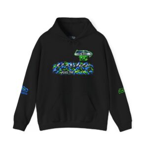 Hawks 'Feel the Power' Hoodie - Seattle Football Fan Pullover