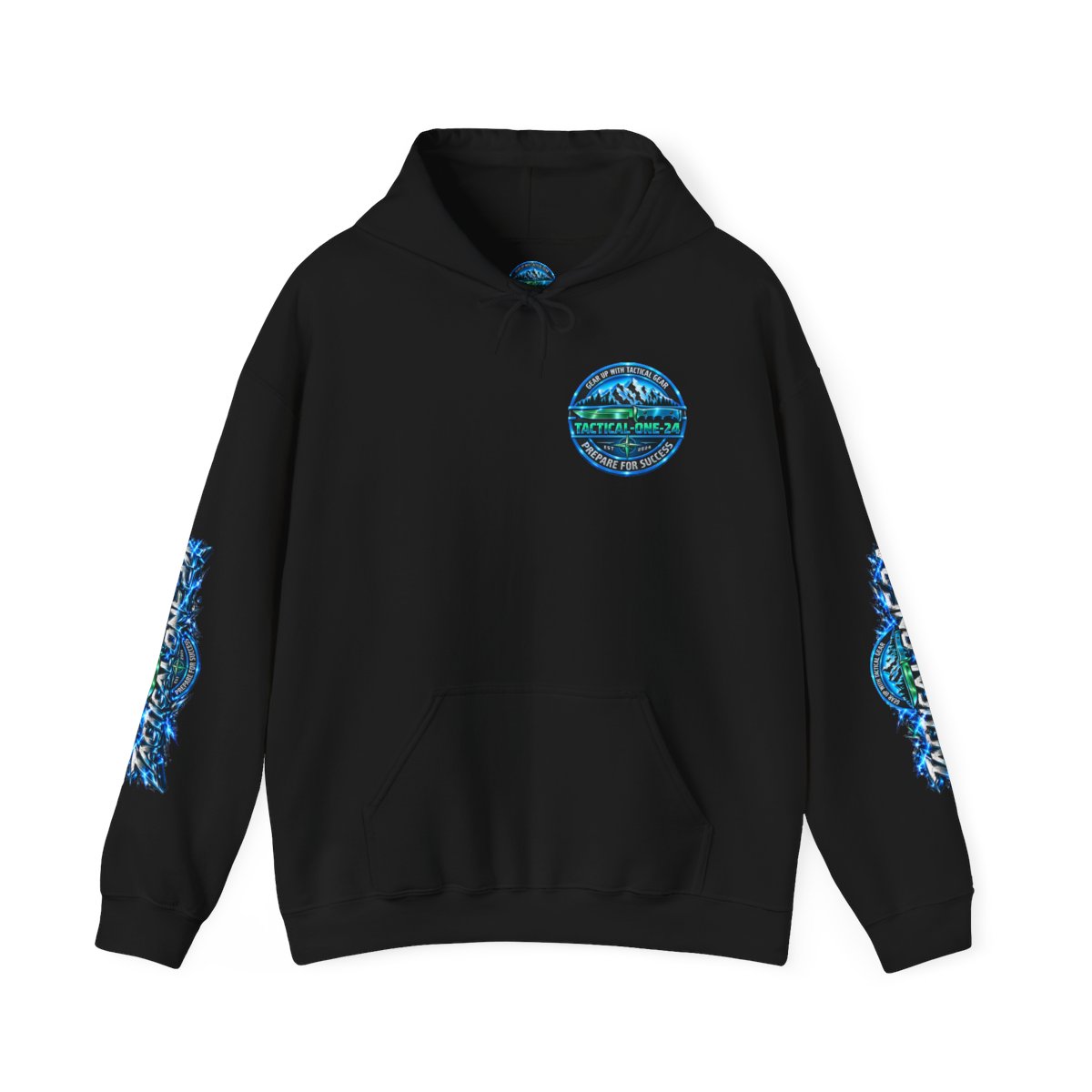 Hoodie — 'Survivor' Mountain Adventure Graphic Pullover