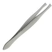 Tweezers, Slanted, 3" - 1 each