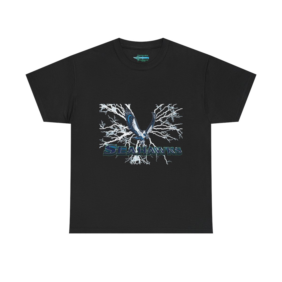 Seahawks Graphic T-Shirt — Retro Mascot Logo Tee