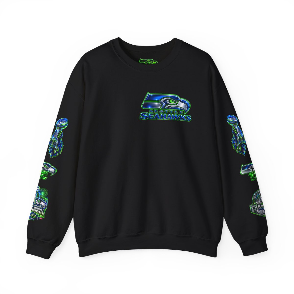 Seattle Seahawks 12th Man Crewneck Sweatshirt — NFL Fan Pullover