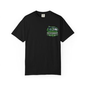 Seattle Seahawks 12th Man T-Shirt — Neon Logo Football Fan Tee
