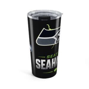 Seattle Seahawks 20oz Travel Tumbler – Insulated NFL Fan Cup