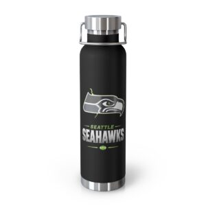 Seattle Seahawks 22oz Vacuum Insulated Water Bottle