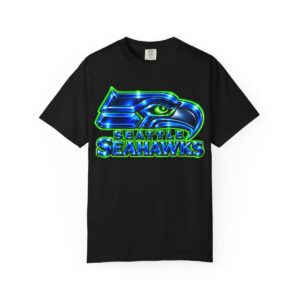 Seattle Seahawks Neon Logo T-Shirt