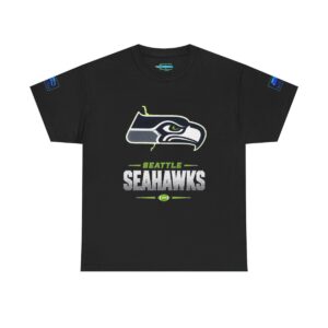 Seattle Seahawks T-Shirt — Team Logo 12th Man Fan Tee
