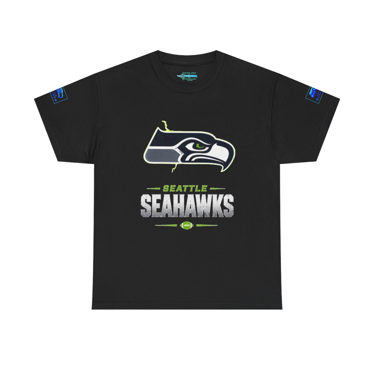 Seattle Seahawks T-Shirt — Team Logo 12th Man Fan Tee
