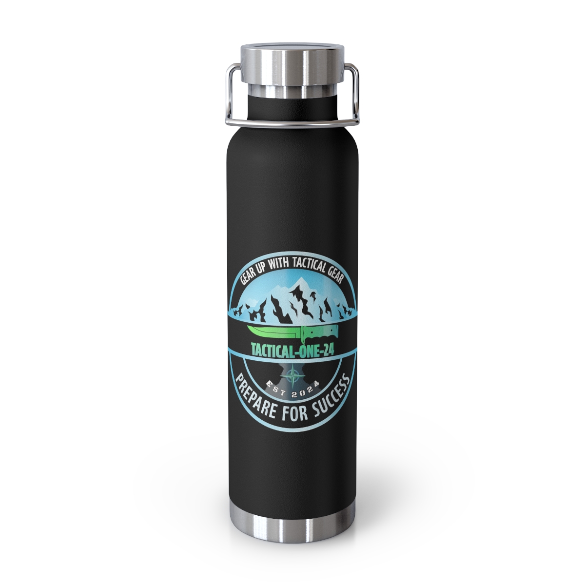Tactical One-20 22oz Vacuum Water Bottle — Prepare for Success Insulated Bottle