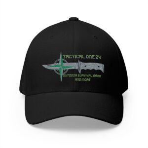 Tactical One 24 Embroidered Knife Logo Cap – Outdoor Survival Hat