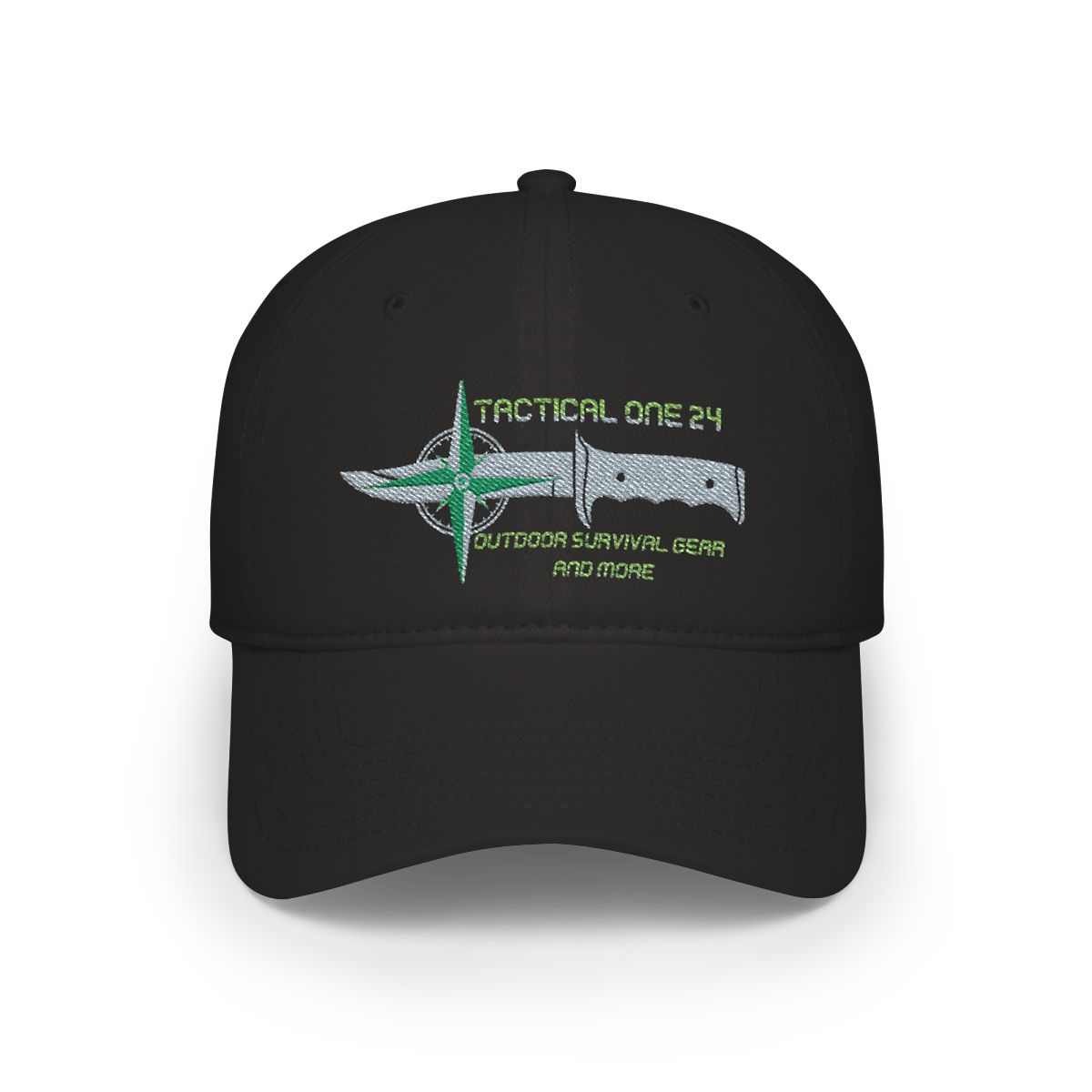 Tactical One 24 Knife Logo Baseball Cap — Outdoor Survival Hat