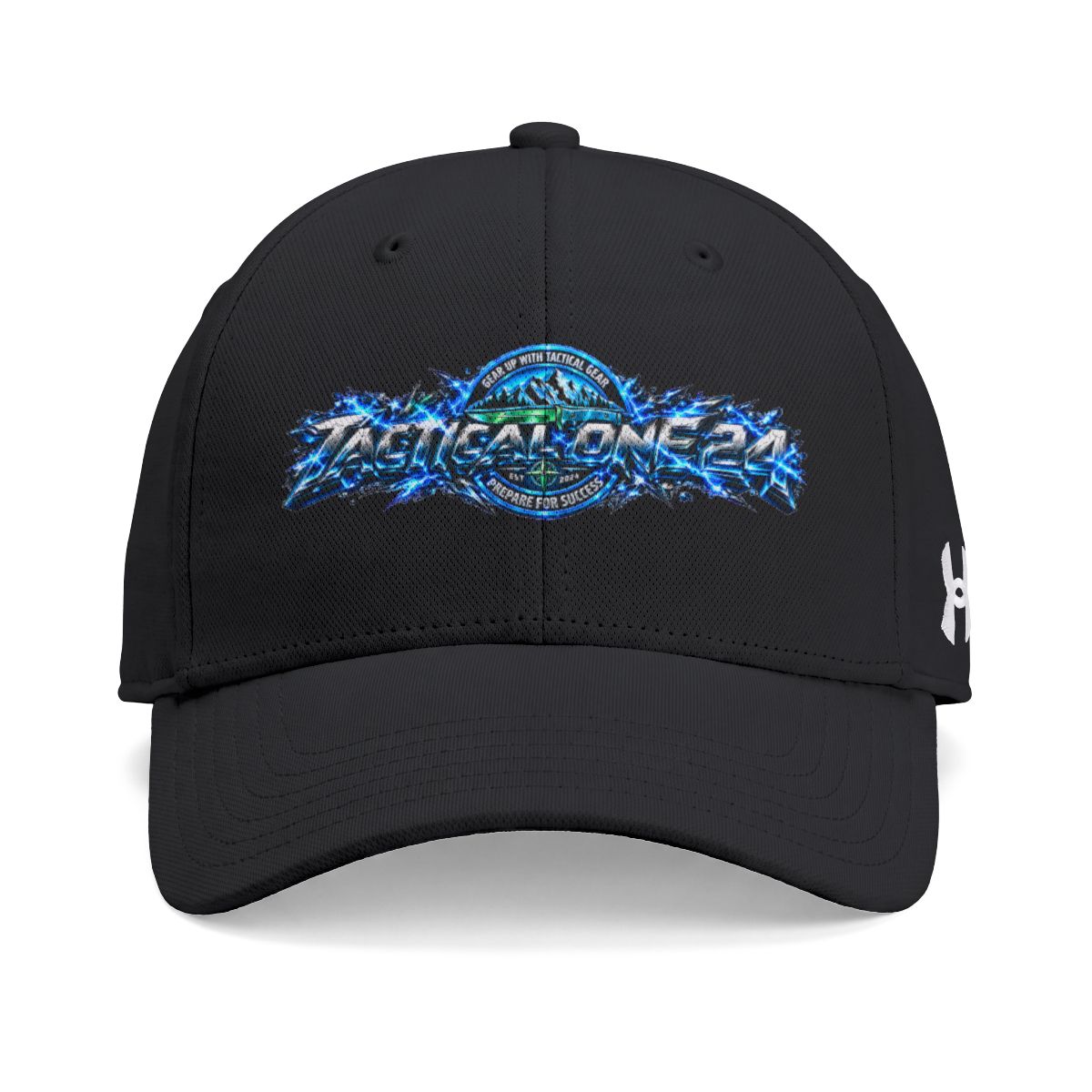Tactical One Twenty Baseball Cap — Embroidered Blue Flame Logo Under Armour Team Hat