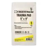 ABD / Trauma Pad 5" x 9", Sterile, Urgent First Aid, URG-541