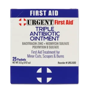 Triple Antibiotic Ointment, 0.5gm, 25 Packets Per Box
