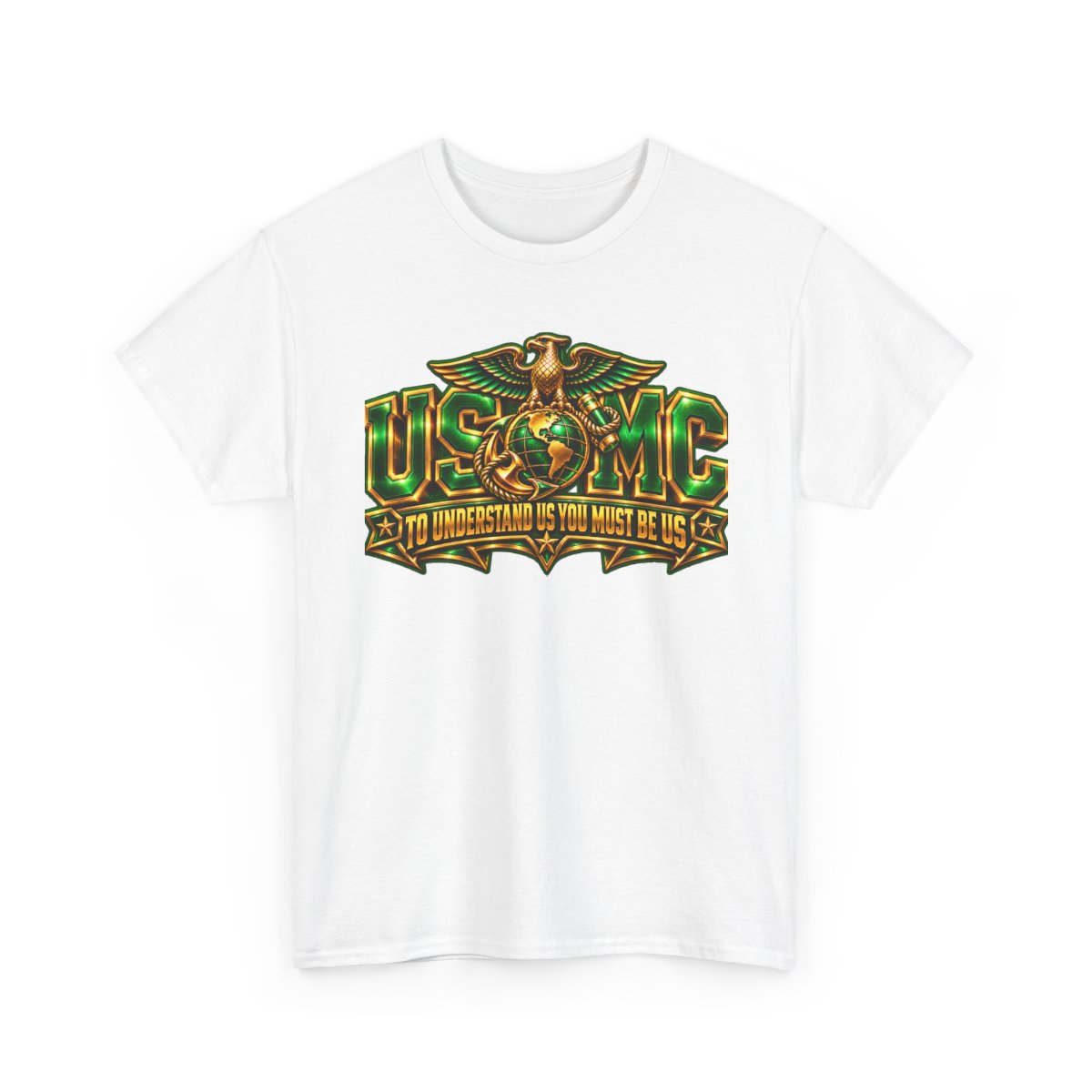 USMC Marines Honor, Courage, Commitment Graphic Tee
