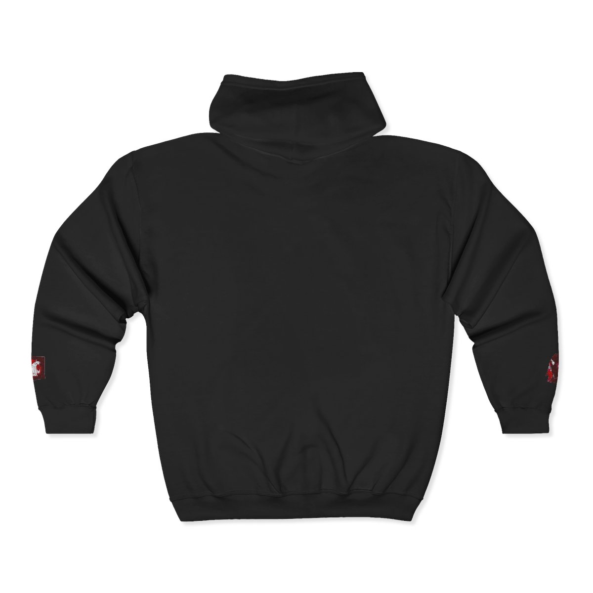 WSU Cougar Circle Full-Zip Hoodie — Washington State University Spirit Jacket — back