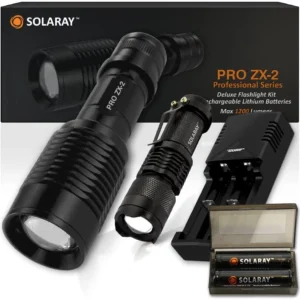 ZX-2 Professional LED Flashlight Kit